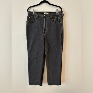 Abercrombie & Fitch The Ankle Straight Ultra High Rise Jeans